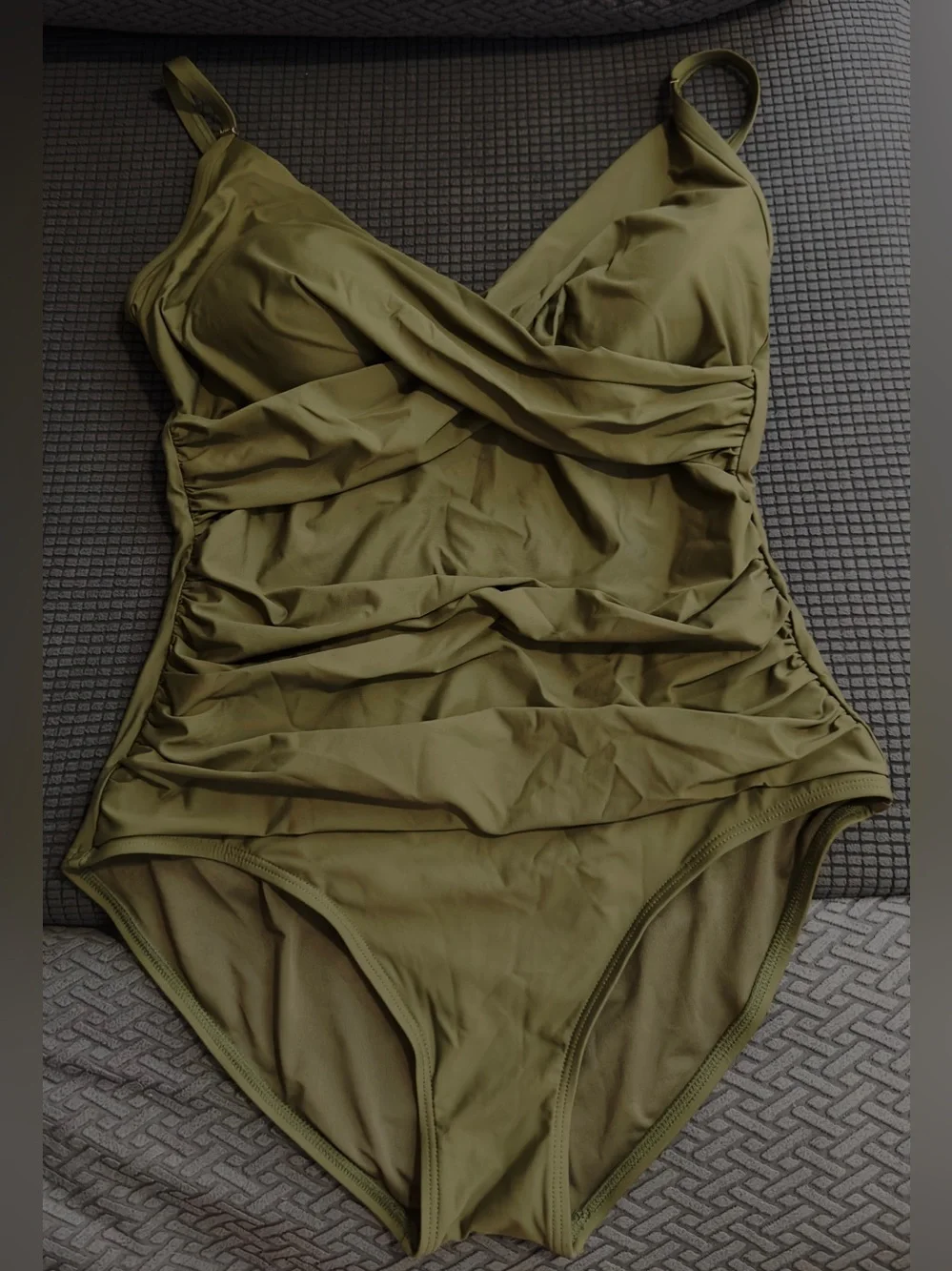 DKNY Women's One Piece Swimsuit Moss XXL brand new - Picture 5 of 8